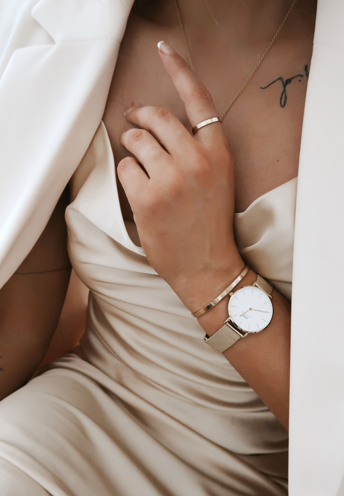 Classic Tennis - Bracelet in gold | DW