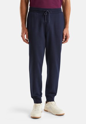 United Colors of Benetton JOGGERS - Tracksuit bottoms - blue