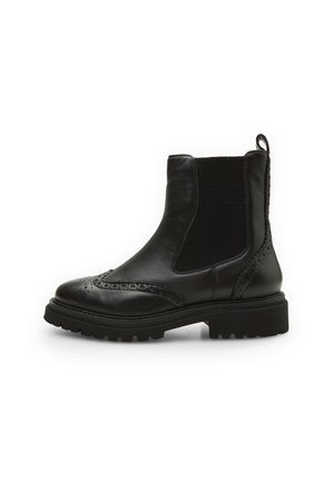 Bottines à plateau - nero