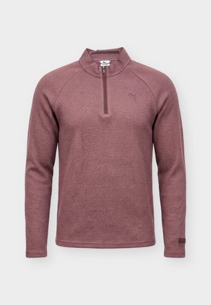 Puma Golf, BOULDER 2.0 1/4 ZIP - Hoodie - rich cocoa