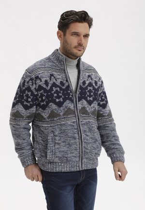 Babista Cardigan - blau gemustert