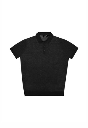 REGULAR FIT - Polo - black