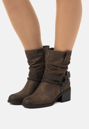 Cowboy-/Bikerlaarsjes - brown