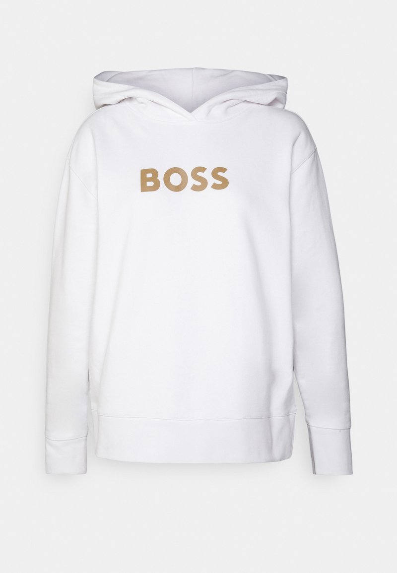 BOSS EDELIGHT - Kapuzenpullover - white/weiß - Zalando