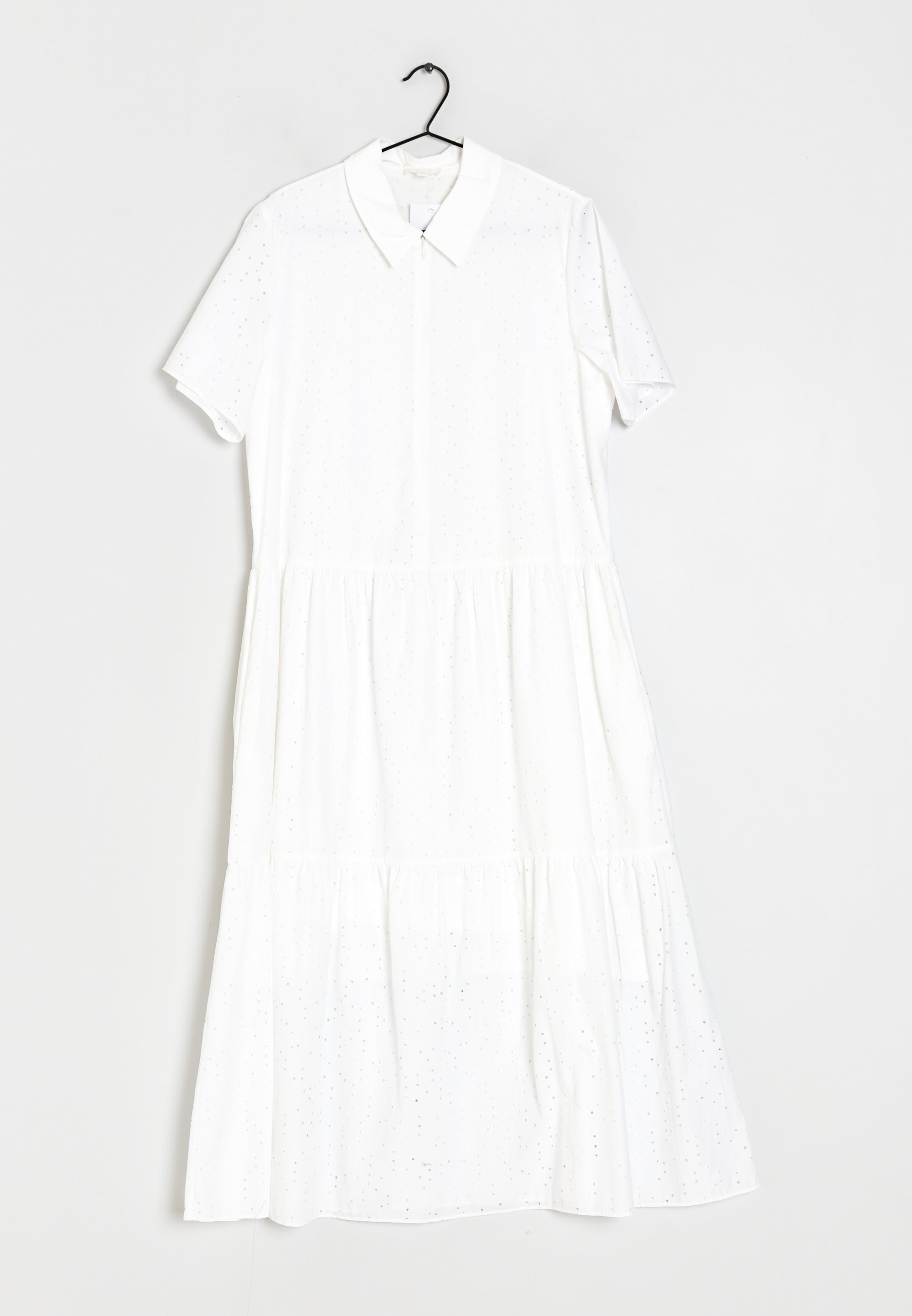 COS Robe chemise white/blanc (Seconde main) ZALANDO