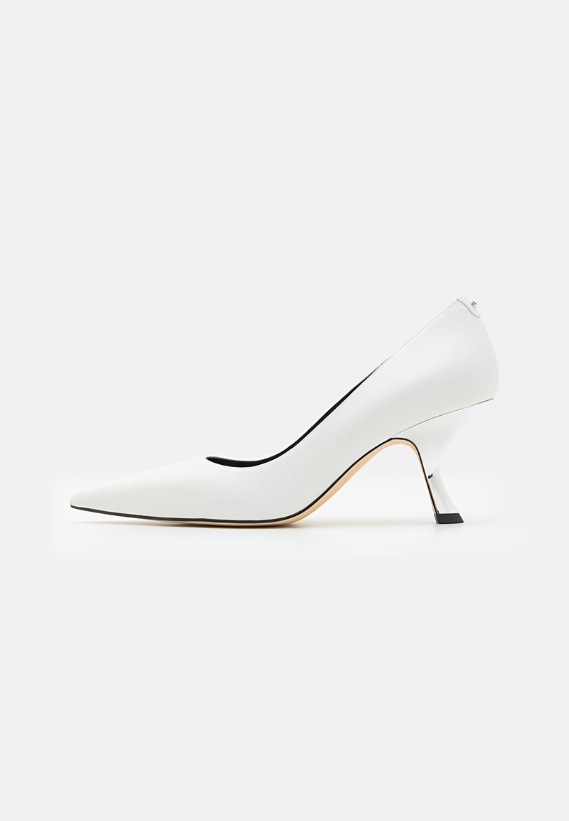 MICHAEL Michael Kors LUNA MID - Decolleté - optic white