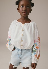 Next EMBROIDERED - Blouse - white
