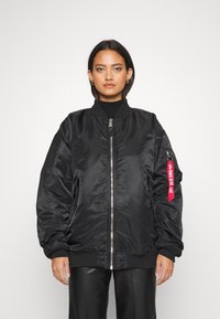 Alpha Industries - CORE - Bomber Jacket - black Thumbnail Image 1