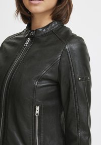 Oxmo OXDENISE - Usnjena jakna - black