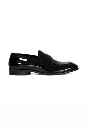 SPIN SLIP ON PENNY TRIM - Smart slip-ons - black