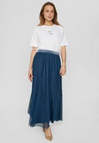 Nümph NUEA  - Maxi szoknya - dress blues