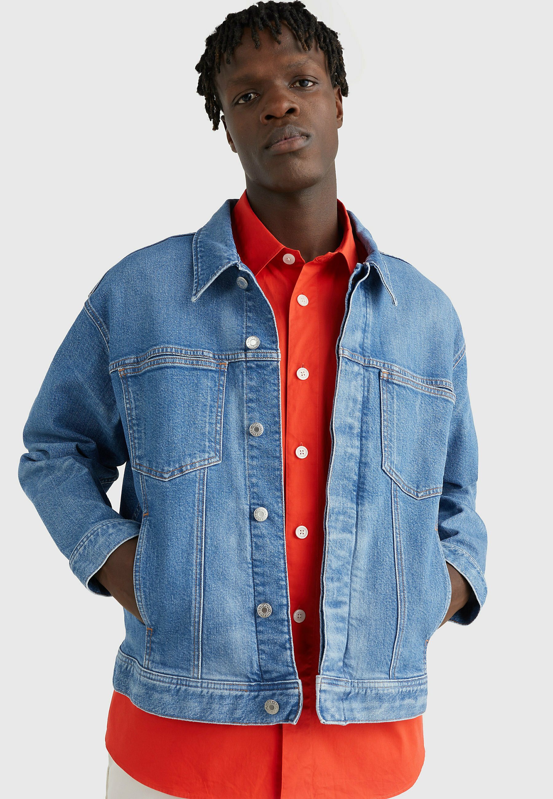 Tommy Hilfiger Giacca di jeans - liam indigo/blu scuro - Zalando.it