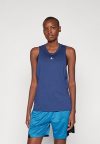 Jordan DIAMOND TANK - Μπλούζα - midnight navy white