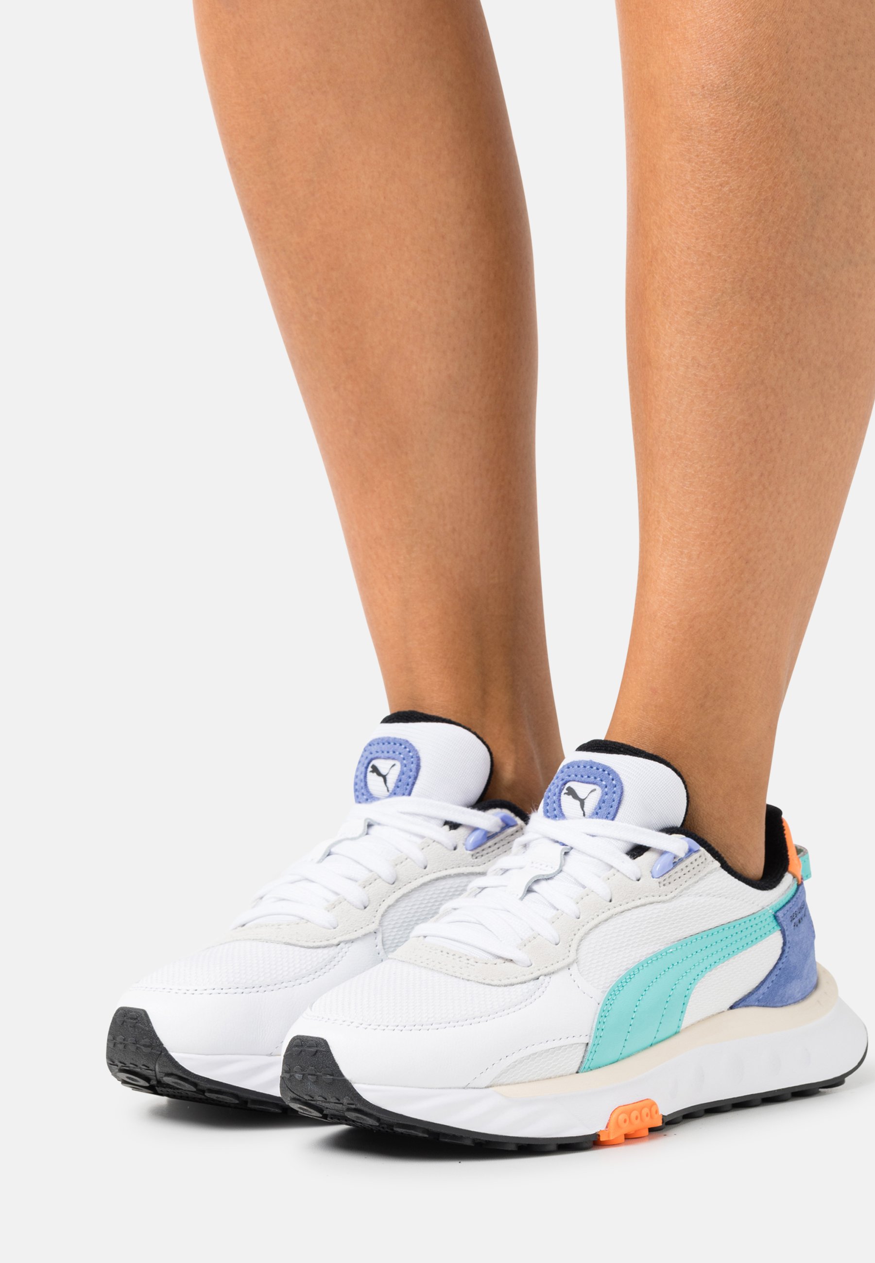 Puma WILD RIDER Zapatillas white/peach - Zalando.es