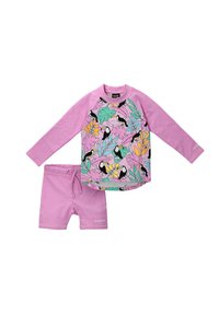 Villervalla ANIMAL SET - Uimashortsit - flamingo