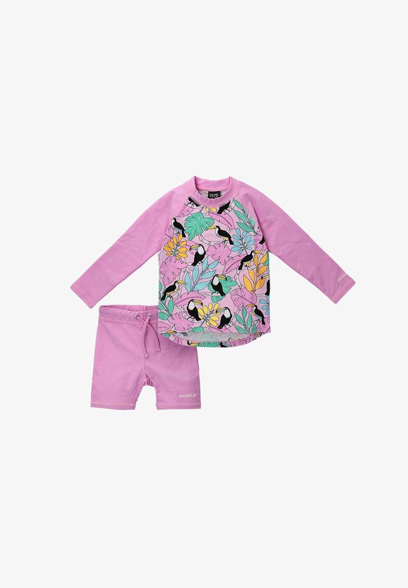 Villervalla ANIMAL SET - Uimashortsit - flamingo