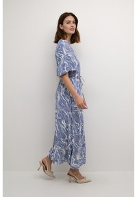 Kaffe ARONA  - Rochie de zi - blue indigo white marbel