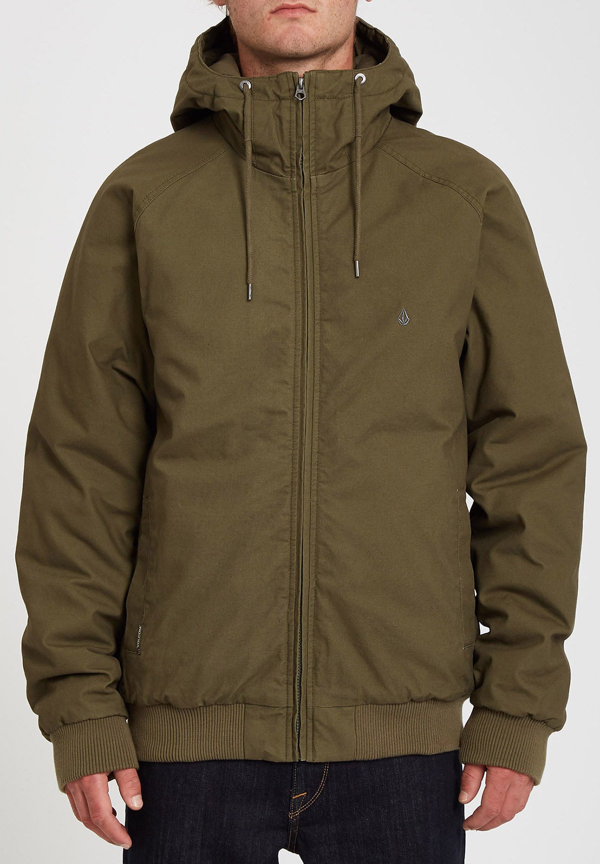 volcom hernan jacket asphalt black