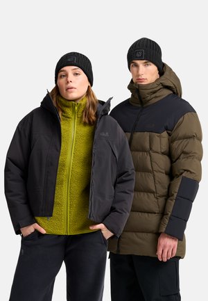 Jack Wolfskin, BADGE PAW BEANIE UNISEX - Muts - black