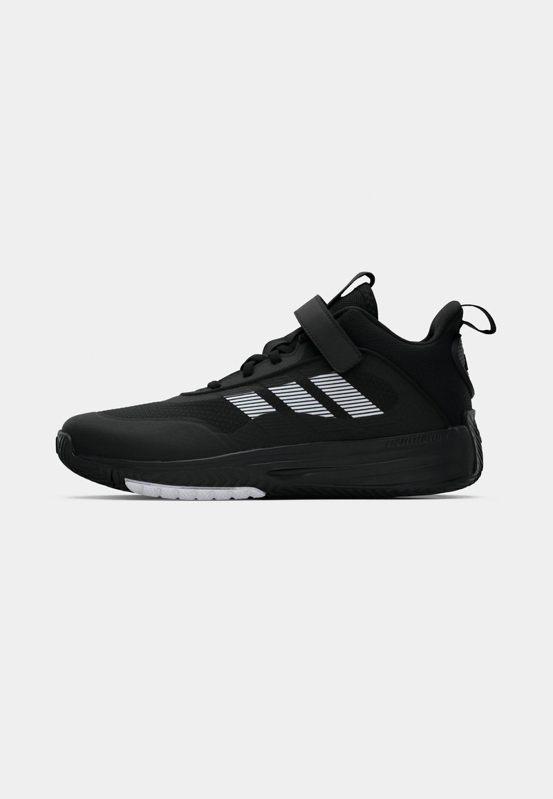 adidas Performance OWNTHEGAME 3.0 UNISEX - Basketball shoes - core  black/footwear white/black - Zalando.ie