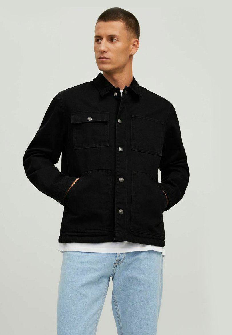 Veste Jean Homme été élégante JACK & JONES Jacket Jorbellagio Veste En Denim JNR Homme Qualité Supérieure Confortable