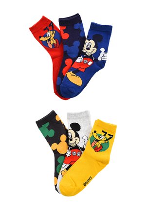 MICKEY MOUSE  PLUTO  6 PACK - Socken - mehrfarbig