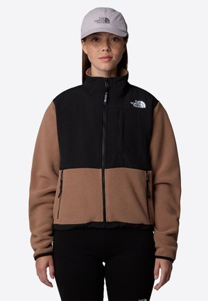 The North Face W RETRO DENALI JACKET - Fleece jacket - latte-tnf black