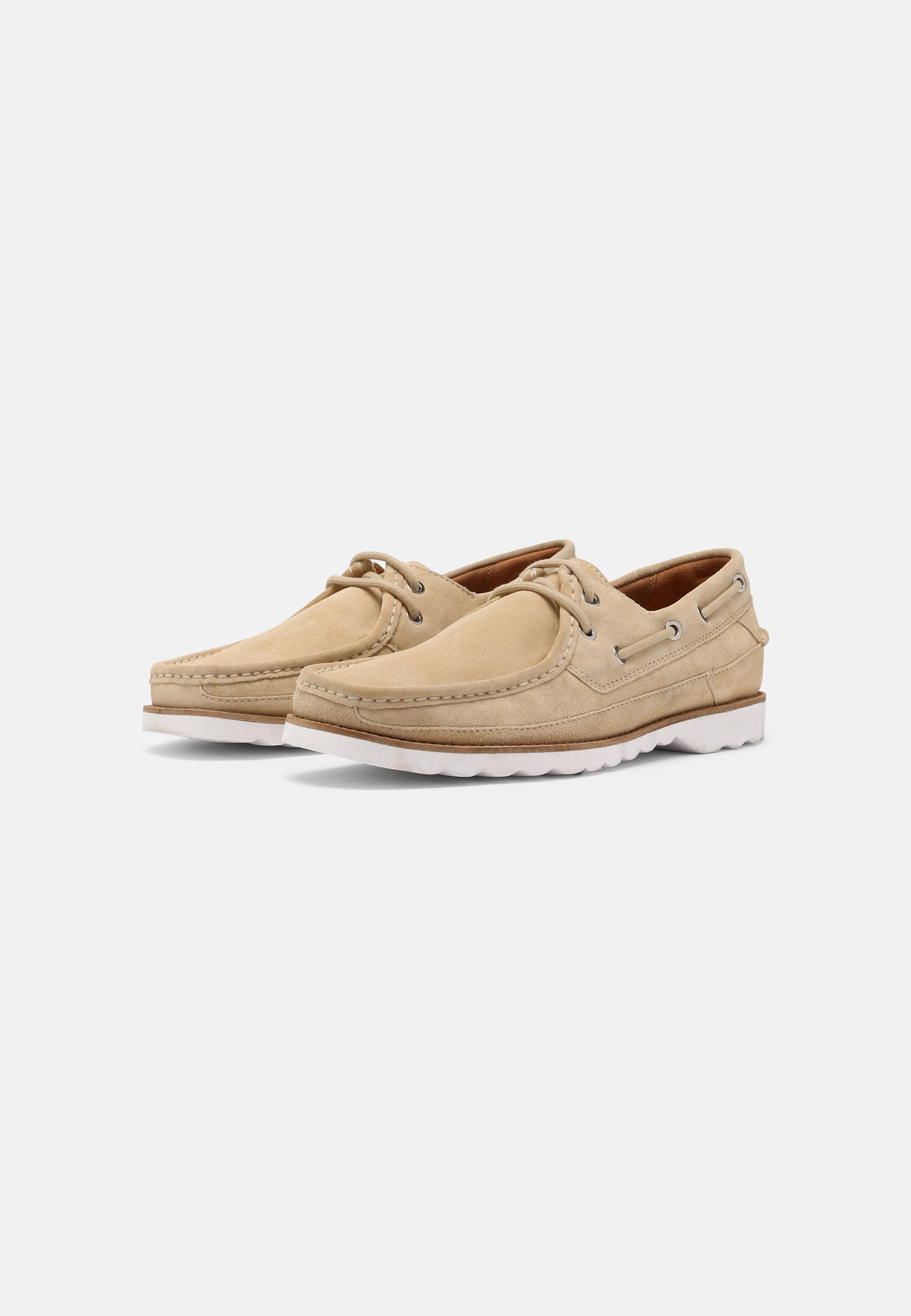 Clarks DURLEIGH SAIL - Scarpe da barca - taupe/grigio talpa - Zalando.it