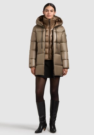 DASHA - Wintermantel - cane brown