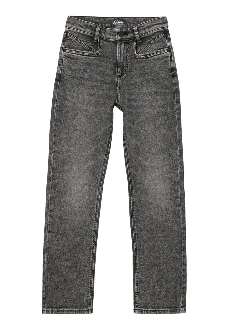 s.Oliver Straight leg jeans grijs