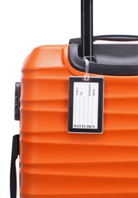 WITTCHEN MEDIUM SUITCASE WITH LUGGAGE TAG FROM ABS - Kufr - orange