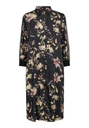 NÜ Denmark, CARA DRESS - Blousejurk - black mix