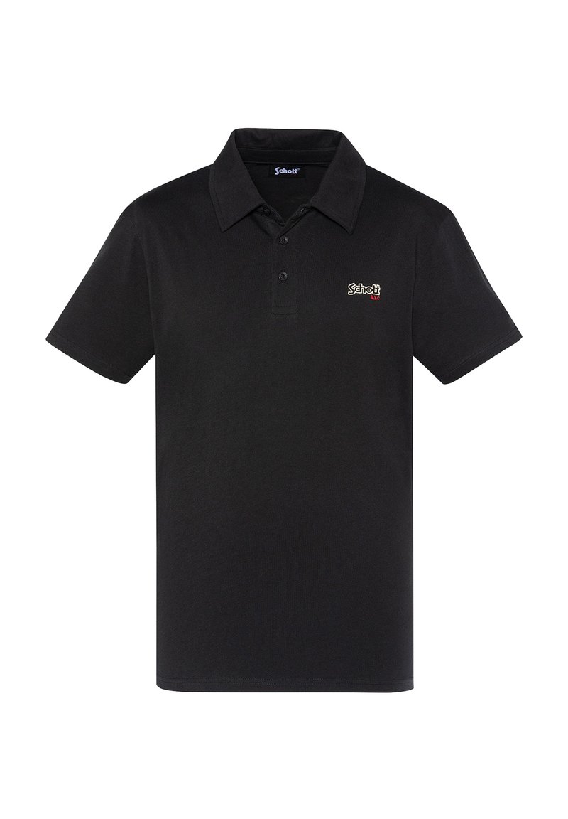 Schott Poloshirt zwart