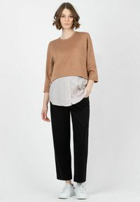 Attesa Maternity RHIANNA  - Vaqueros rectos - 200 black