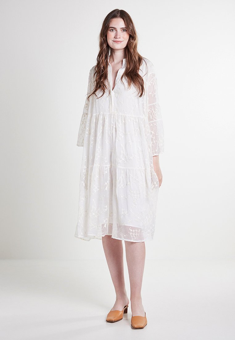 lala Berlin Maxi-jurk crème