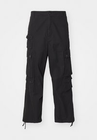 TRACKER PANT - Cargo trousers - black