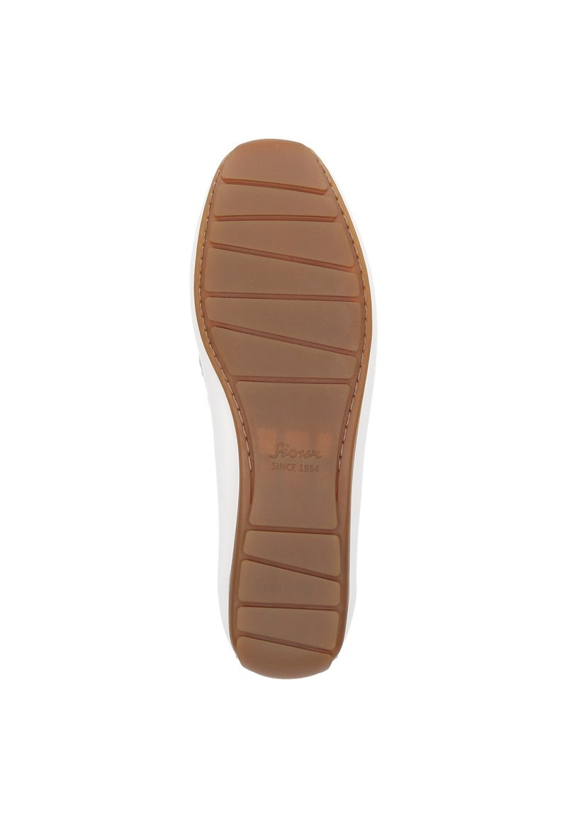 Damen Halbschuhe | Sioux CARMONA Mokassin weiß - HF98522 Damen Halbschuhe | Sioux CARMONA Mokassin weiß - HF98522