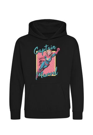 Henry Tiger, AVENGERS 90S CAPTAIN MARVEL - Hoodie - jet black