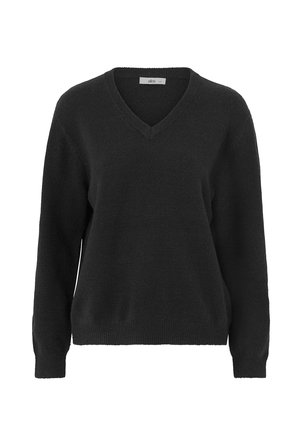 Ellos Collection, MIT V-AUSSCHNITT - Trui - black