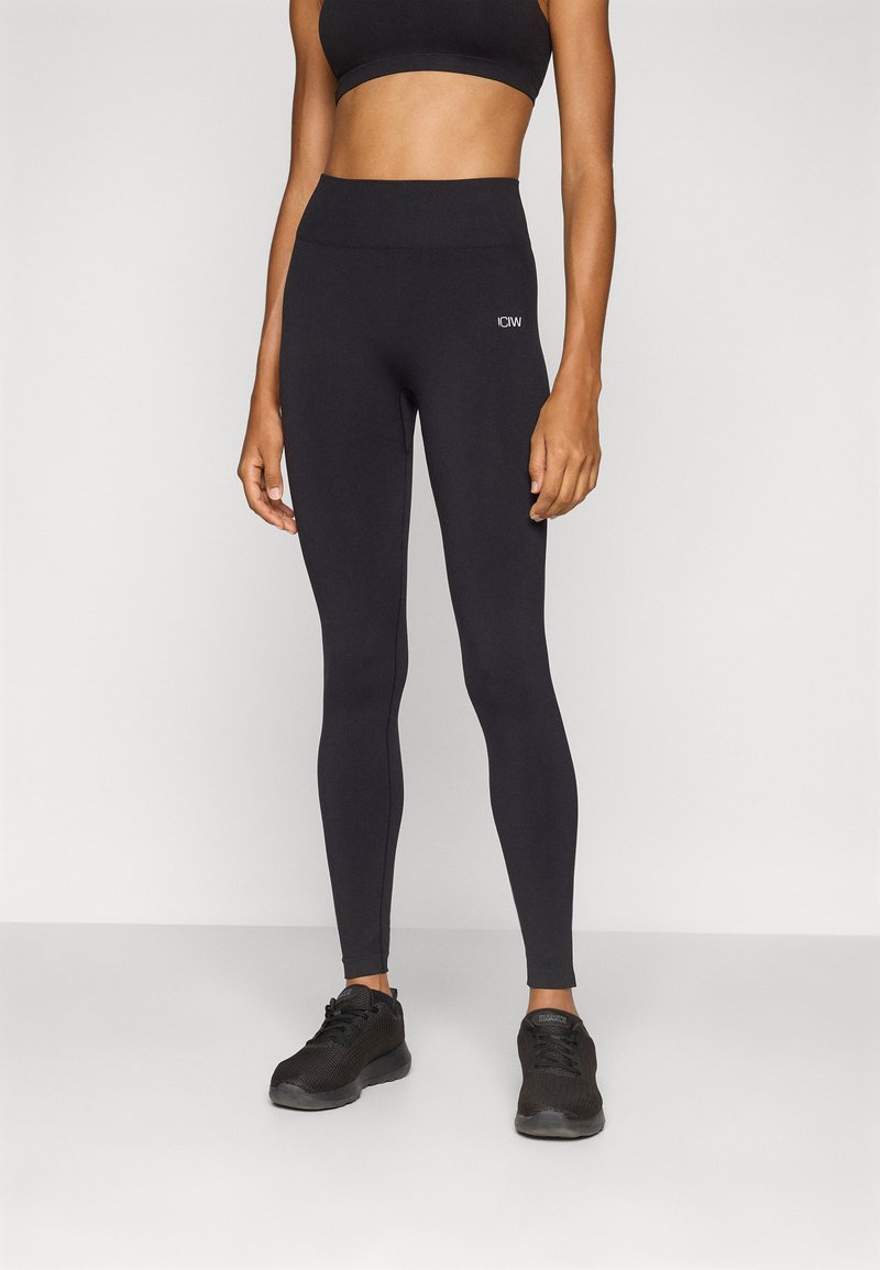 ICANIWILL SMOOTH SEAMLESS - Leggings - black