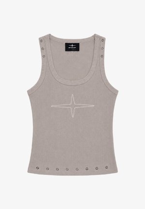 Project X Paris, DÉBARDEUR EYELET - Top - vert sauge