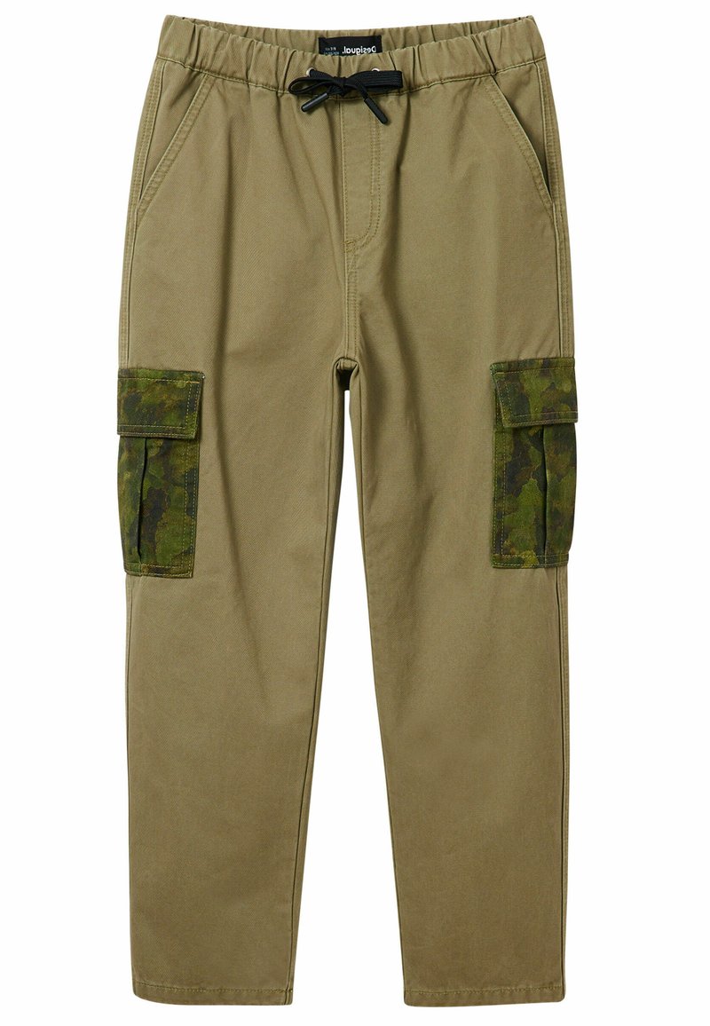 Desigual Cargobroek kaki