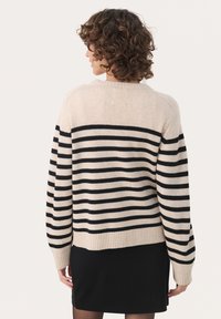 Part Two Maglione - black stripe