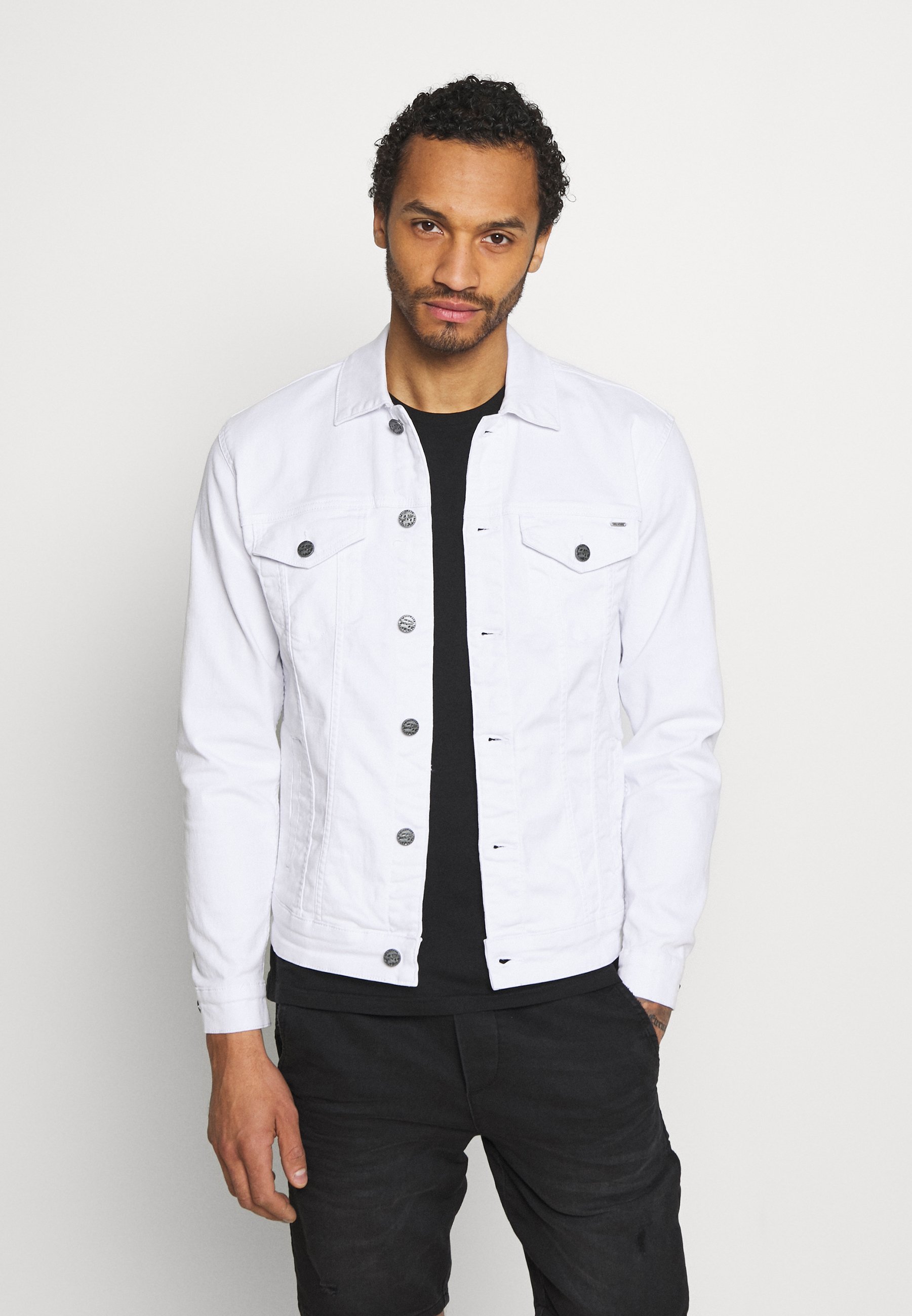 only white denim jacket