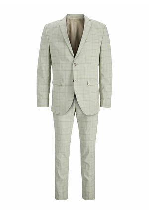 Jack & Jones PREMIUM JPRFRANCO CHECK - Suit - aqua gray