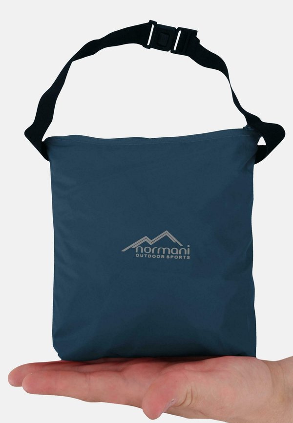 UNISEX WASSERDICHTER REGENPONCHO MIT KAPUZE UND REFLEKTOR - Regenjacke / wasserabweisende Jacke