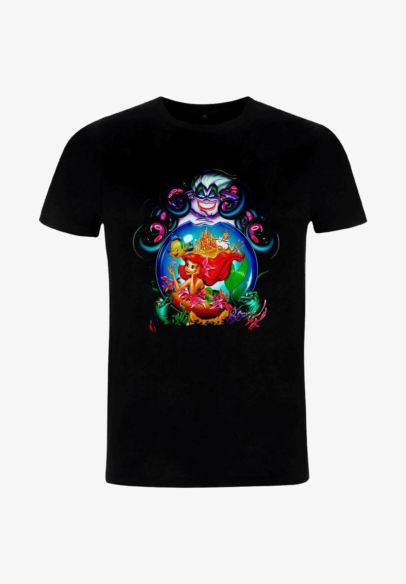 Disney THE LITTLE MERMAID LURKSULA - Camiseta estampada - black