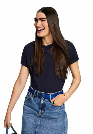 Esprit T-Shirt basic - navy