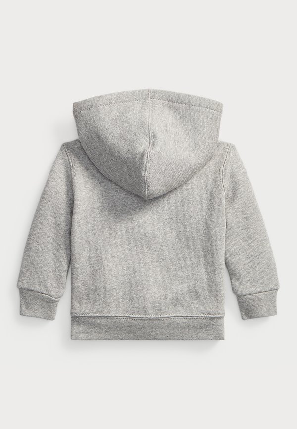 FLEECE FULL ZIP HOODIE - Zip-up sweatshirt - dark heather2