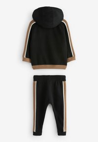 Next SET STANDARD - Hættetrøje - black brown